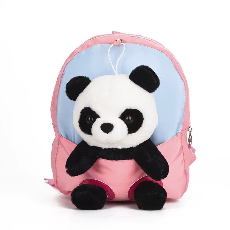 Children’s leash backpack—panda 12 pieces