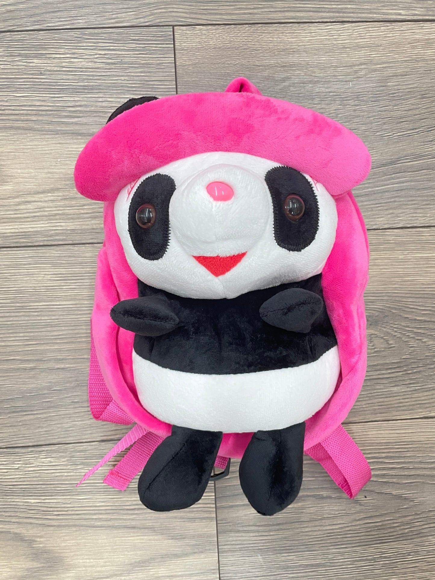 Children’s leash backpack—Pink Panda