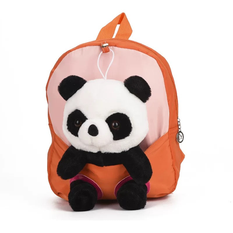 Children’s leash backpack—panda 12 pieces