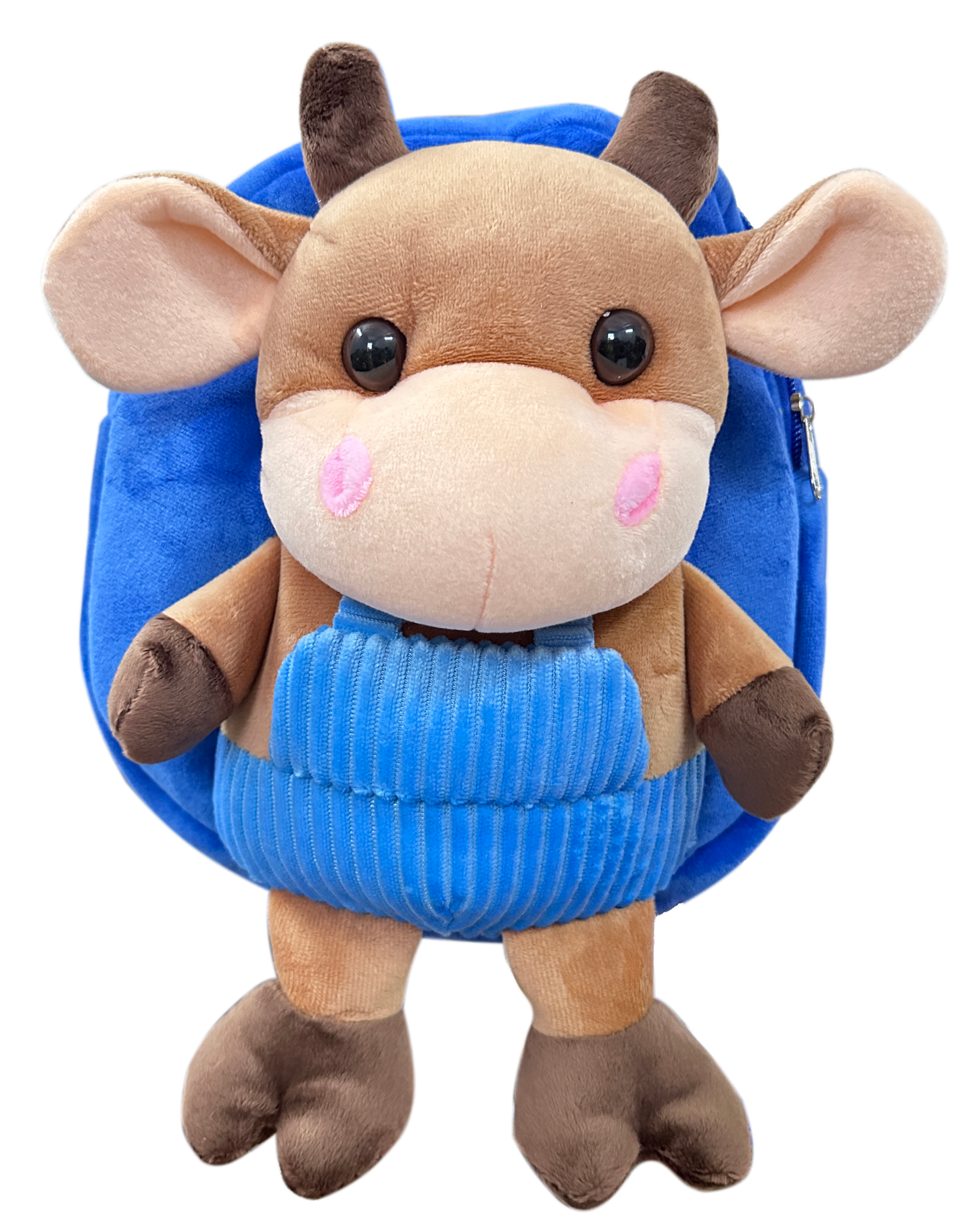 Children’s leash backpack—Blue Cattle